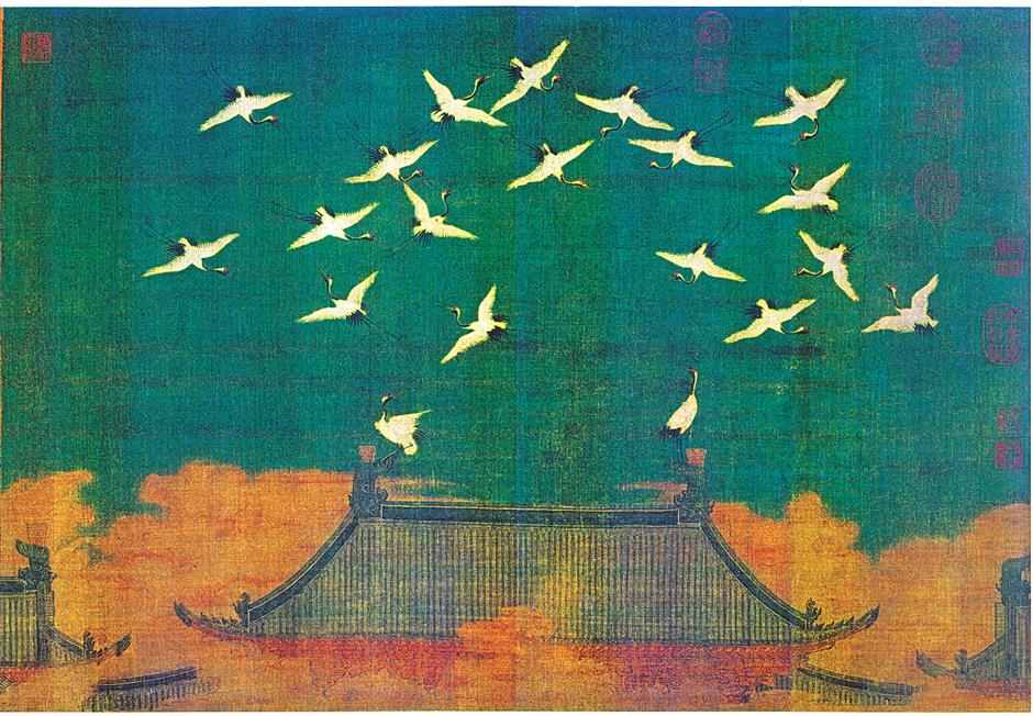 Auspicious Cranes