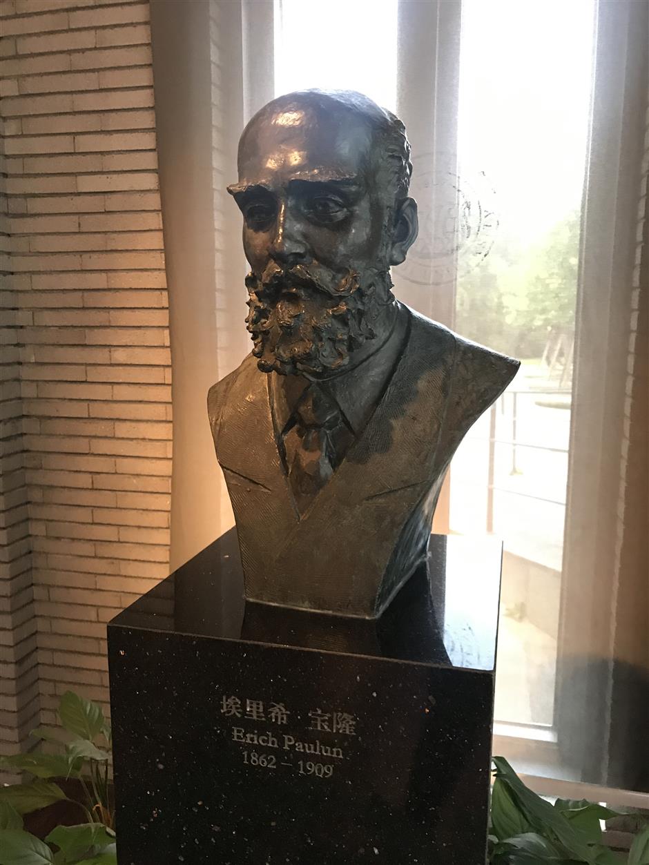 Museum pays tribute to charitable hospital German built for Chinese