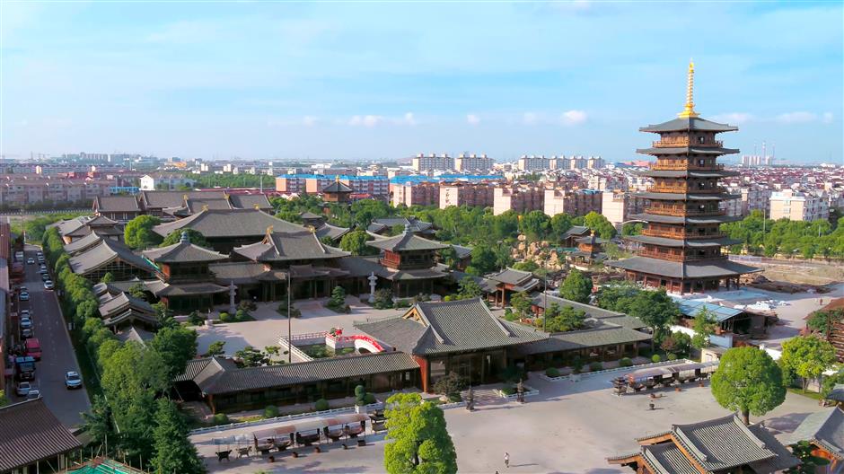 A drone's view of beautiful Baoshan