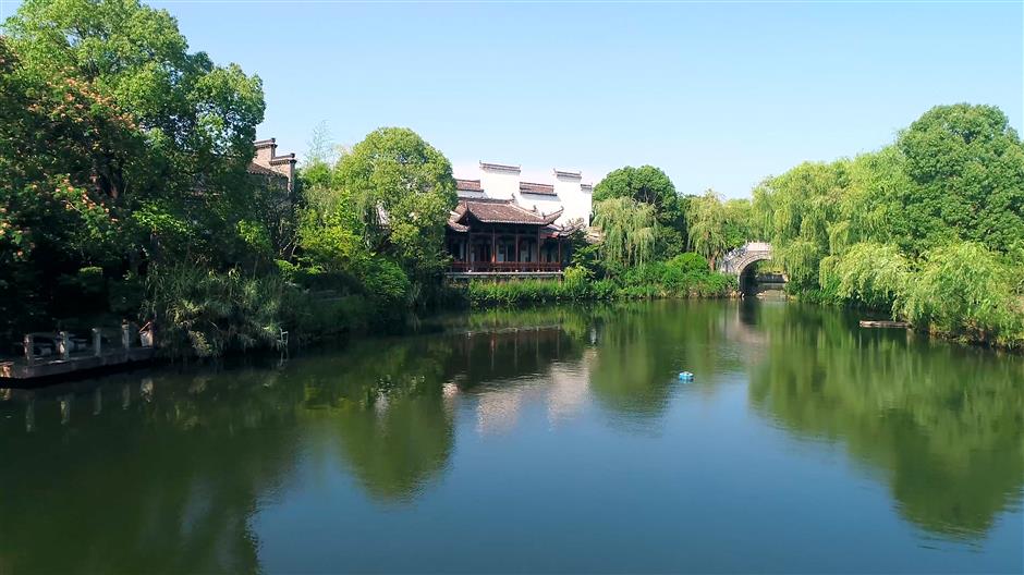 A drone's view of beautiful Baoshan