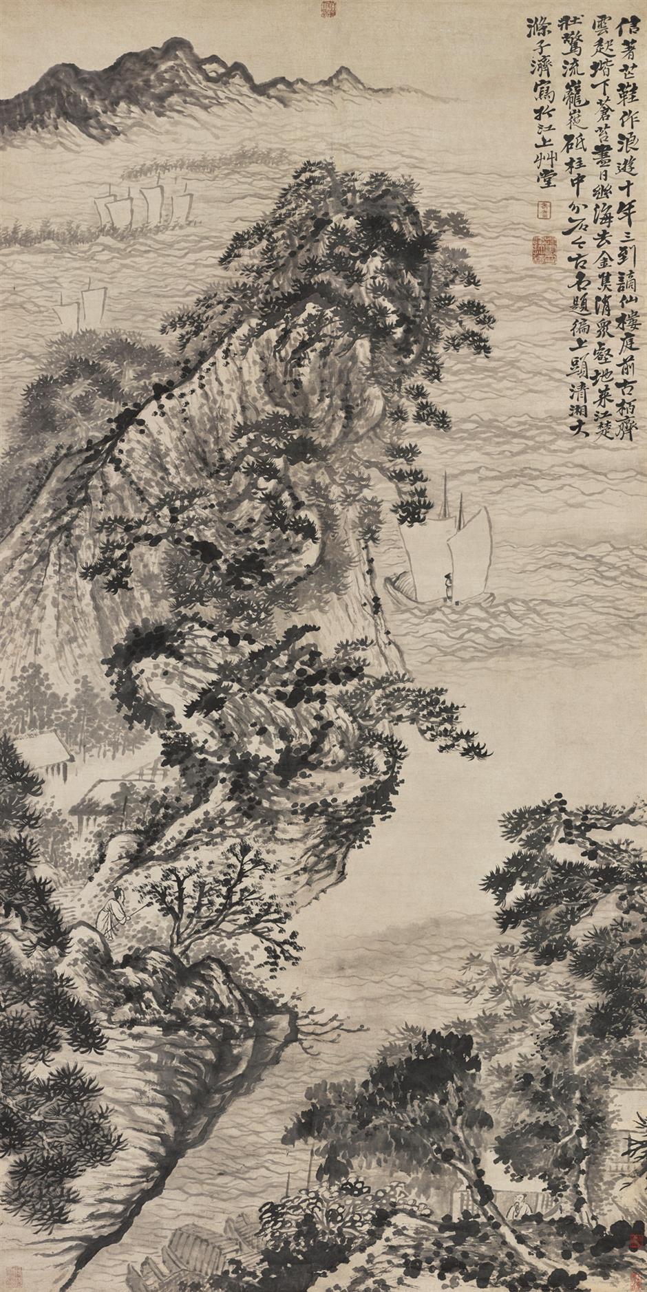 Ink-wash paintings are highlight of Bowring Auction