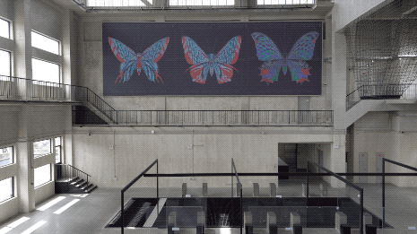 Former power station becomes stylish AI art center