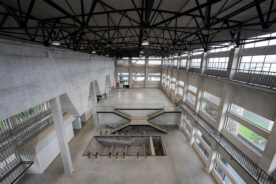 Former power station becomes stylish AI art center