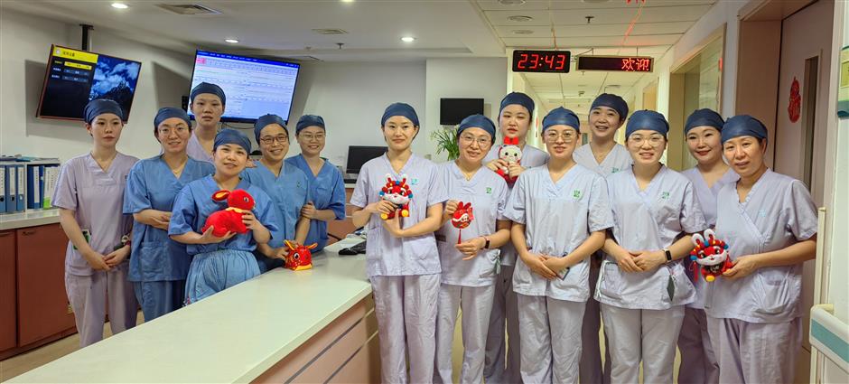 Shanghai maternity hospitals hop to it for newborn babies