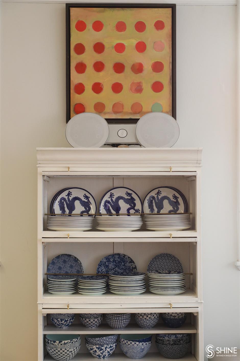 A historic home with an eclectic collection