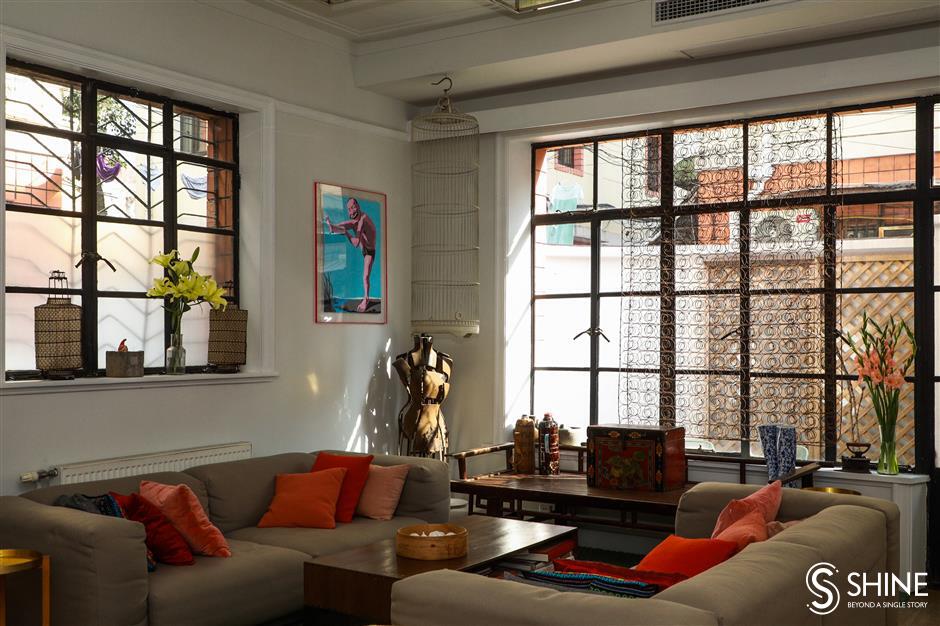 A historic home with an eclectic collection