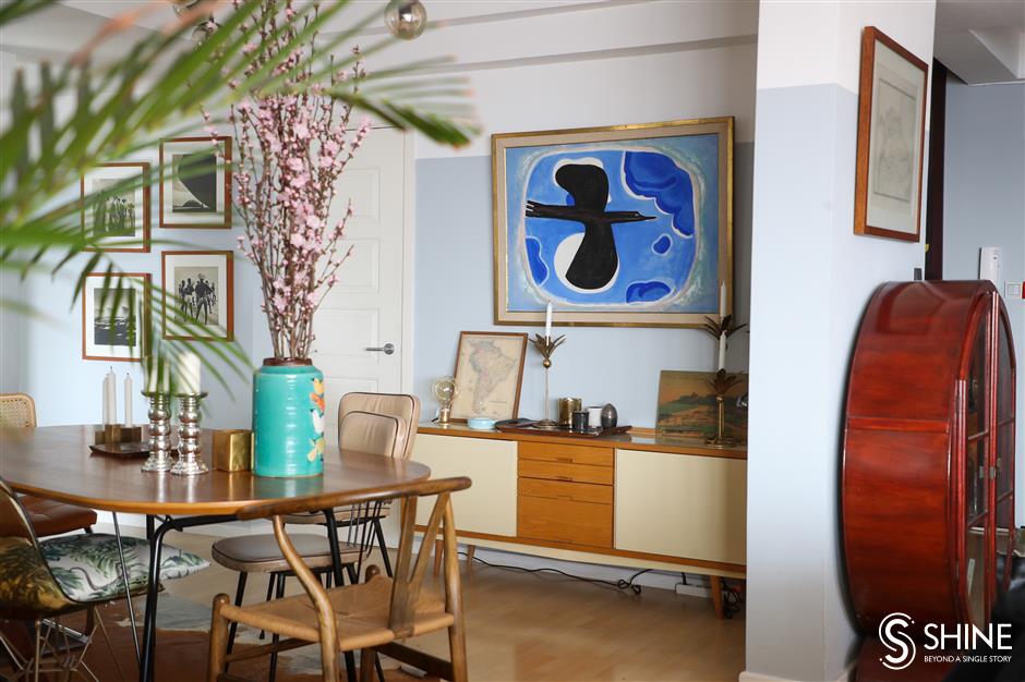 Trying to be eclectic: a family home full of character