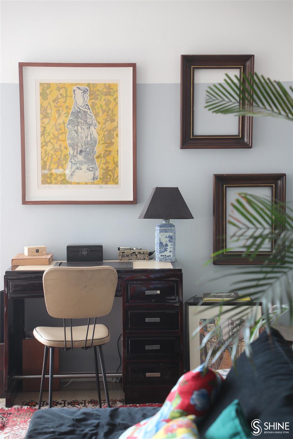 Trying to be eclectic: a family home full of character