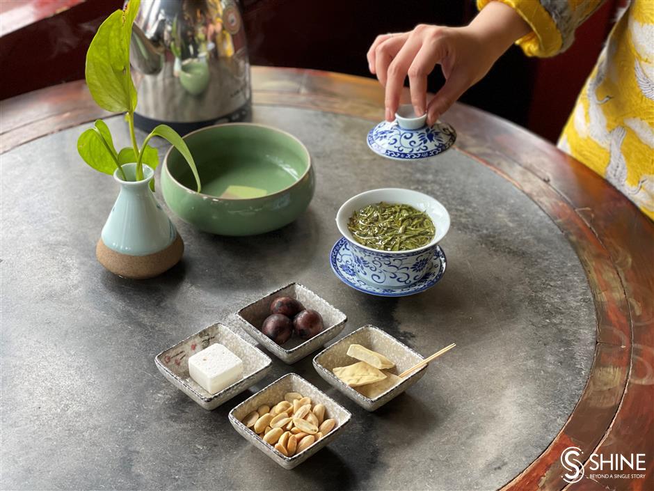 Annual tea festival begins at Yuyuan's historic pavilion