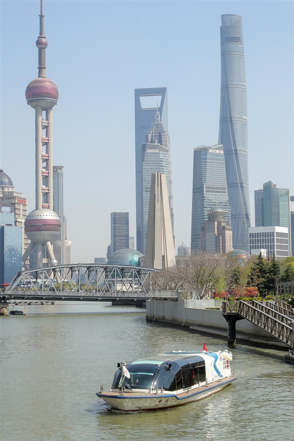 The 'mother river' opens her arms to manifest Shanghai's splendor