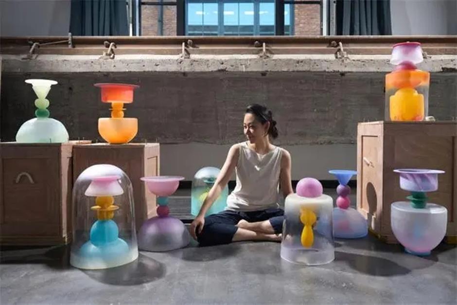 Exploring emotions, personal experience through glass art