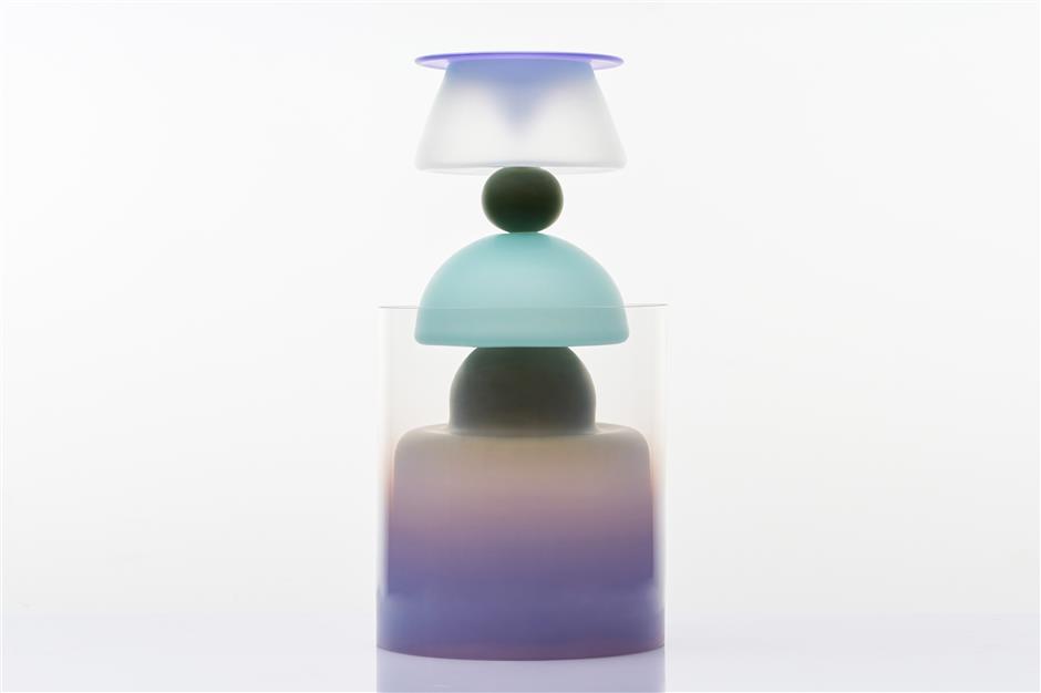 Exploring emotions, personal experience through glass art