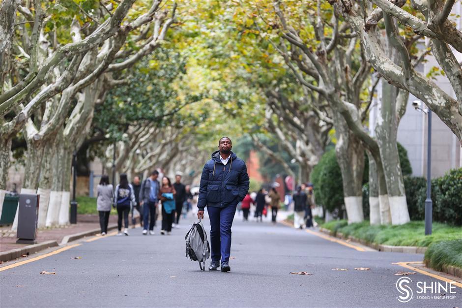 A Kenyan student in Shanghai: '90 percent of me is Chinese'