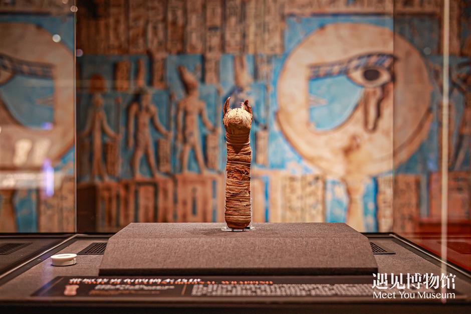 Ancient Egyptian treasures on show in Shanghai